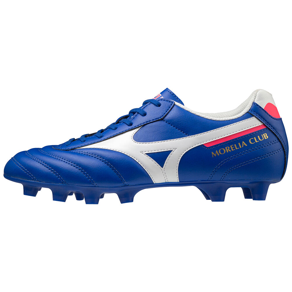 Damske Kopačky Mizuno Morelia II Club Modre/Biele Vypredaj ONJD47126